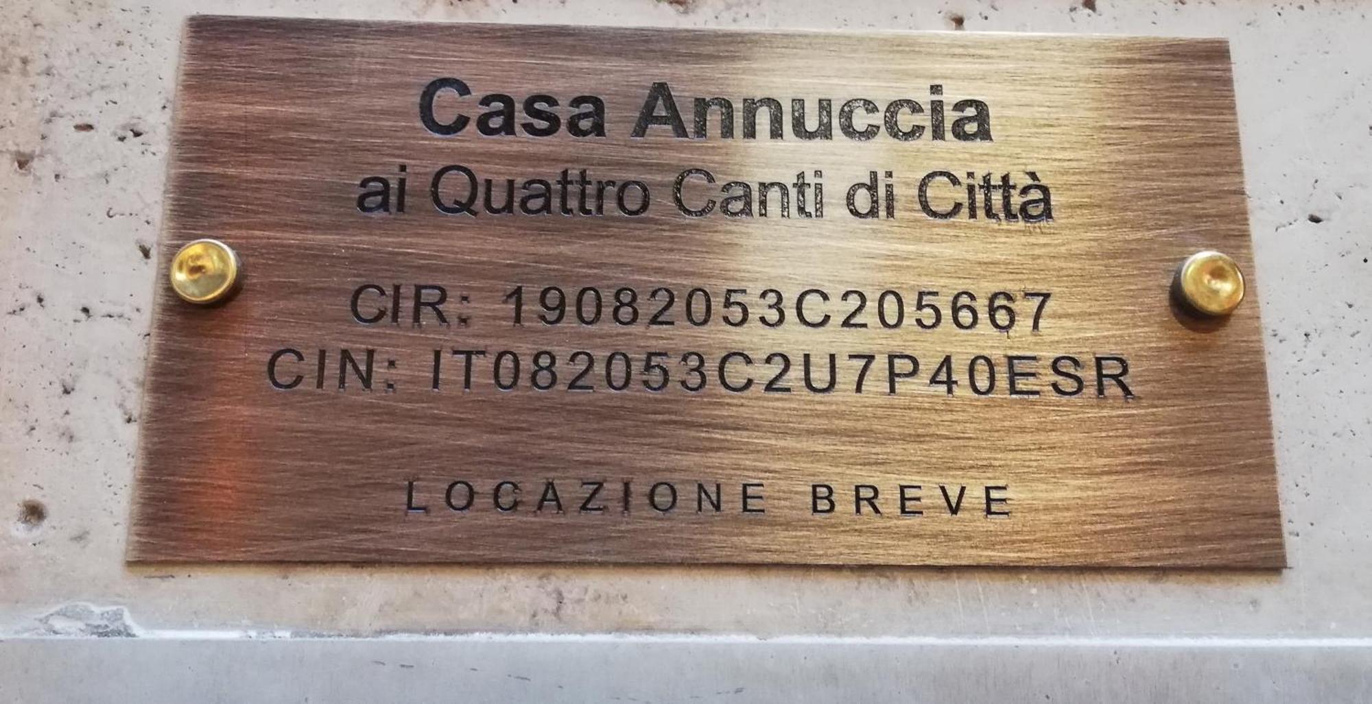 Casa Annuccia ai Quattro Canti di Città Palermo Exterior foto